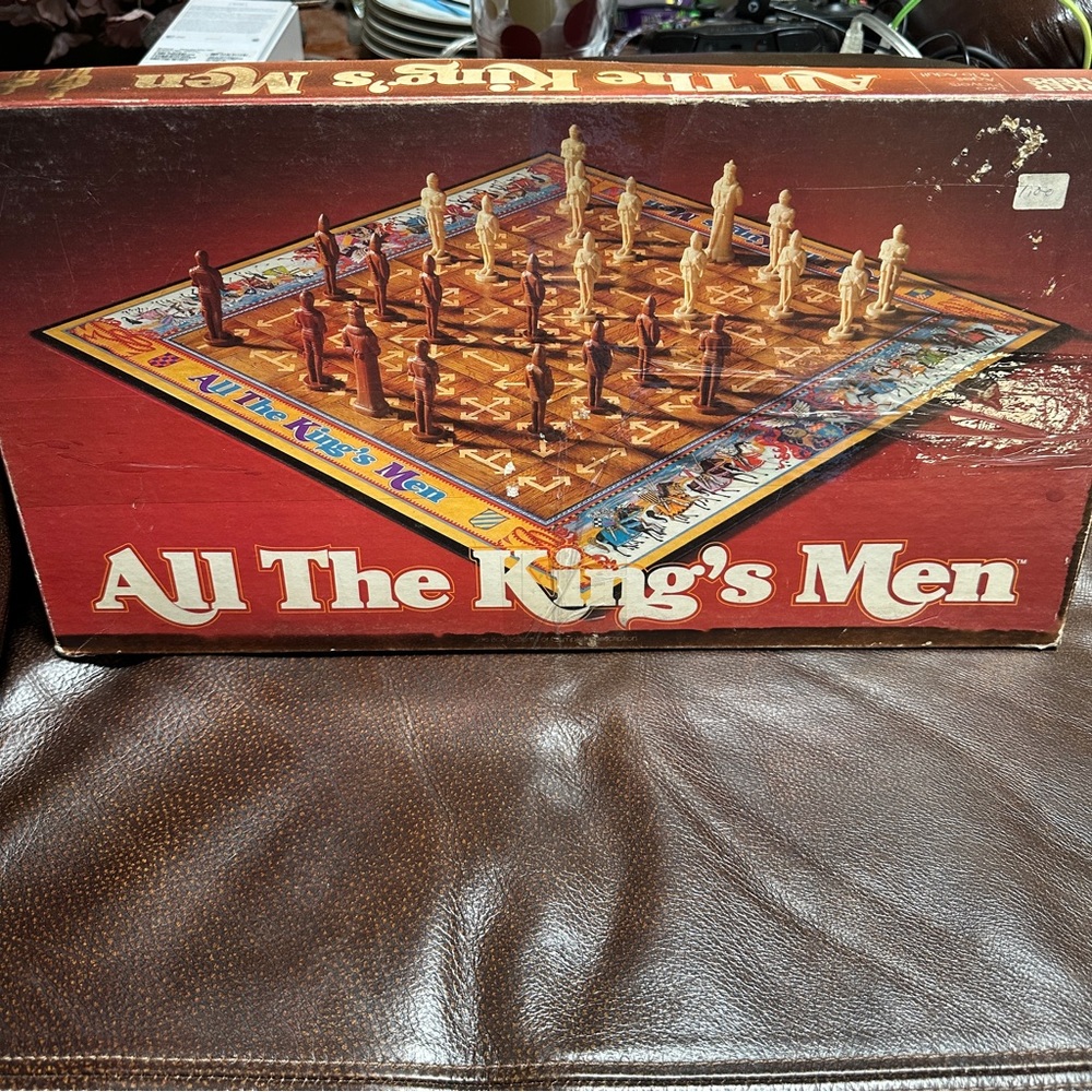 Vtg 1979 All The King's Men Board‎ Game By Parker's Brothers  *Read Description*